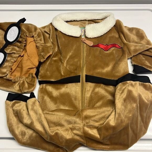 Fuzzys Red Baron Two Piece Set Infant Costume Zipper Hook and Loop 12-18 Months - Picture 12 of 15